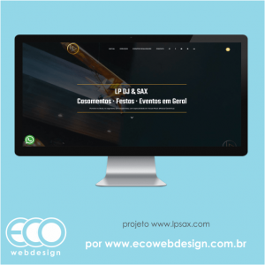 Imagem de  • Site institucional de músico Dj e Saxofonista - LP SAX.