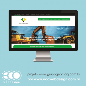 Imagem de  • Site Institucional do Grupo Geomaq • 09 Site Institucional Grupo Geomaq
