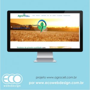 Imagem de  • Website institucional com catálogo de produtos • AgroCell - Adubos e Fertilizantes.