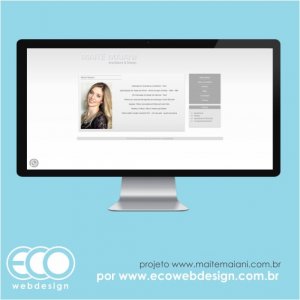 Imagem de  • Site institucional para elaboração e execução de projetos residenciais, comerciais e design de interiores - Maite Maiani Arquitetura & Design.