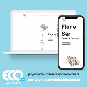 Imagem de  • Site institucional para associação de apoio às mulheres.- Flor e Ser
