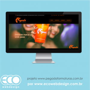 Imagem de  • Website institucional com foco em prospecção • Pegada Formaturas - Deixando marcas por onde passa