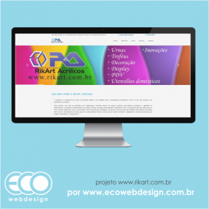 Imagem de  • Atualização para nova plataforma CMS - Rik Art Tudo em Acrílico.