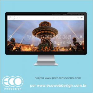 Imagem de  • Loja virtual para agência de turismo com foco em Paris - Paris Sensacional