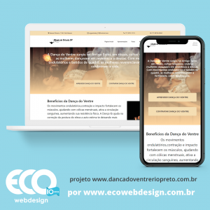 Imagem de      • Site institucional para Escola de Dança do ventre em Rio Preto  - Dança do Ventre SP