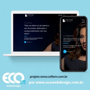 Imagem de  • Site institucional para Centro de Estudos e Formação em Teatro Musical. - CEFTEM 