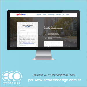 Imagem de  • Website institucional • Multas Jamais - Seu direito de defesa nas multas de trânsito.