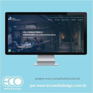 Imagem de  • Site institucional para empresa de prestação de serviços de avaliação, gestão e consultoria - CSL Consultoria e Assessoria