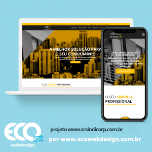 Imagem de  • Site institucional para empresa do setor imobiliário. - Sr Sindico RP