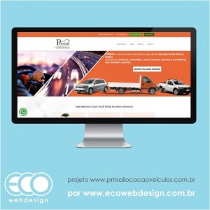 Imagem de  • Site institucional para empresa com foco em locação de veículos - PMSAL Locação de Veículos.