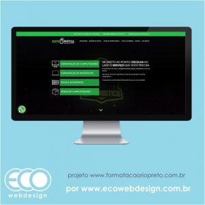 Imagem de  • Site institucional para divulgação de serviços de assistência e venda - Suprimática.