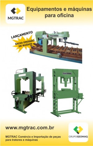 Equipamentos e máquinas para oficinas de manutenção de máquinas de pesadas é na MGTRAC