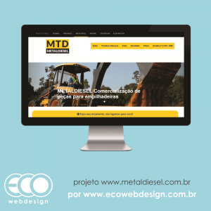 Imagem de  • Site Institucional do MTD MetalDiesel • 09 Site Institucional Grupo Geomaq