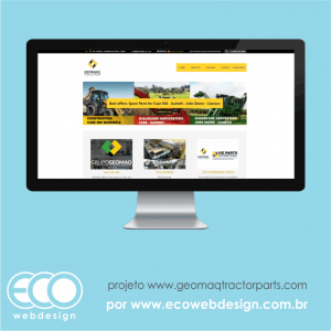 Imagem de  • Site Institucional da Tractor Parts [Inglês] • Grupo Geomaq