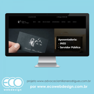 Imagem de  • Website Insticional com foco no Google dos serviços de Advocacia -  Advocacia Miliane Rodrigues