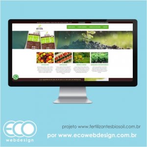 Imagem de  • Site institucional de venda de adubo orgânico -  Bio Soil.