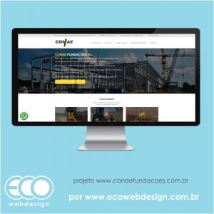 Imagem de  • Site institucional para empresa que oferece serviços para fundações - Conae Fundações Ltda.